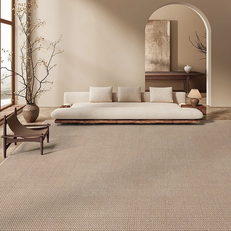 French Retro Living Room Carpet Large Area Sofa Coffee Table Nonslip Floor Mat Home Decoration Bedroom Bedside Soft Rug Tapis 러그