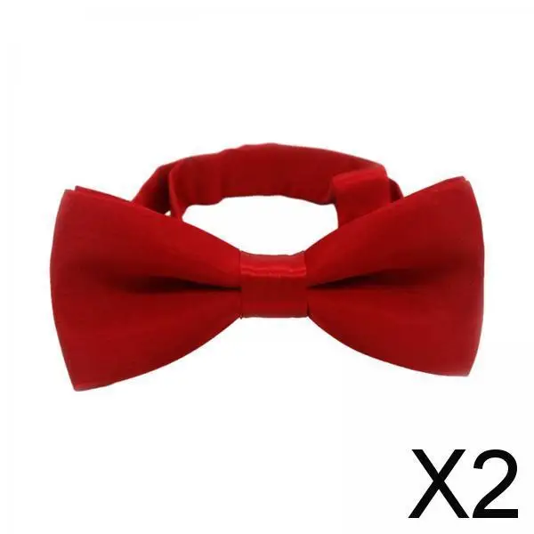 

2X Kids Bow Tie Boys Boys Tuxedo Bowties for Celebrations Anniversary