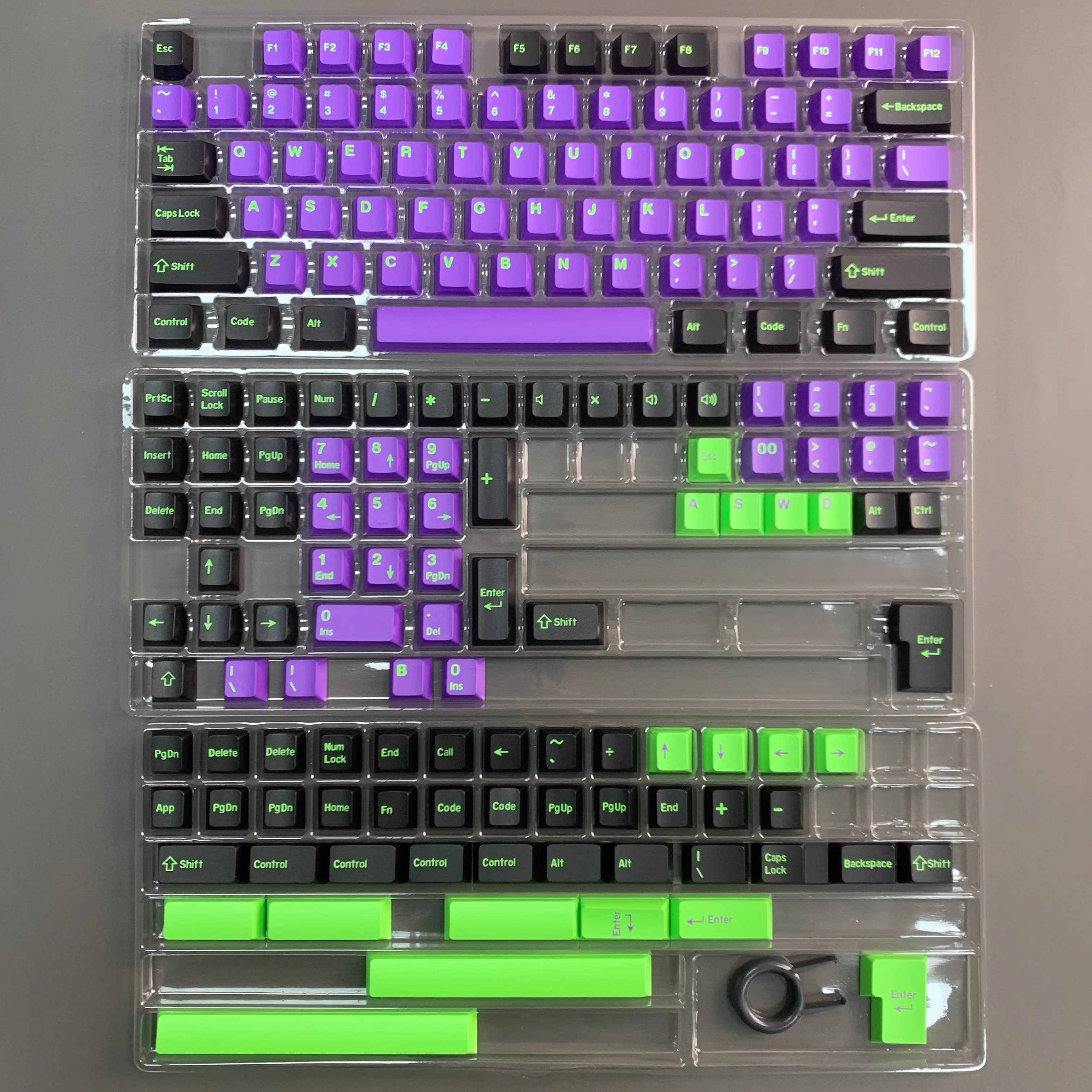 

170 keys GMK Clones Mecha-01 EVA Keycaps Cherry Profile Double Shot Keycap For MX Switch Mechanical Keyboard ISO Enter 7U Keys