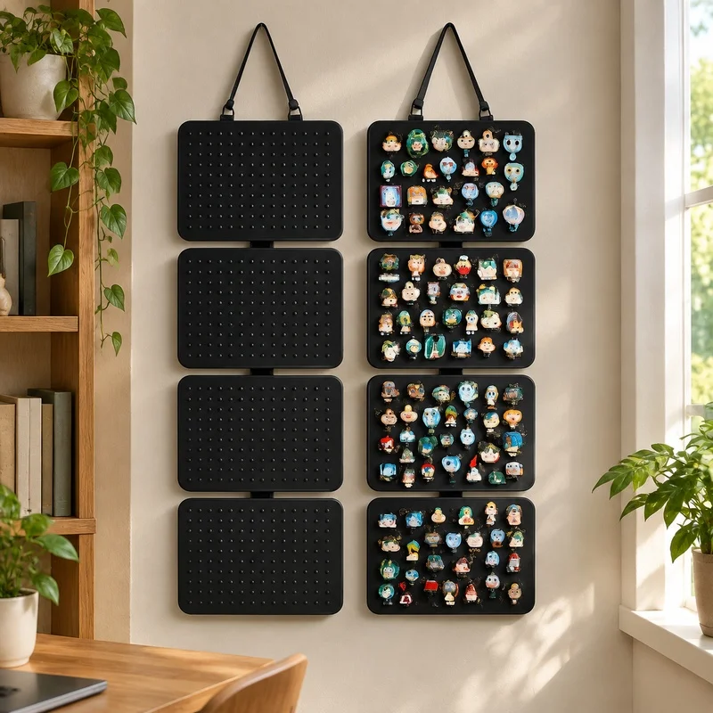 Felt Organizer Board for Displaying Pins, Brooches, Buttons, and Jewelry Storage