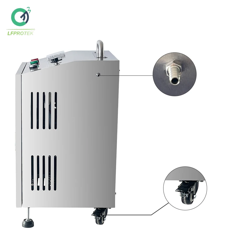 Factory Supply CE Certified Swimming Pool Water Treatment Ozone Generator 10g 15g 20g 304 Stainless Steel PLC Pump Engine