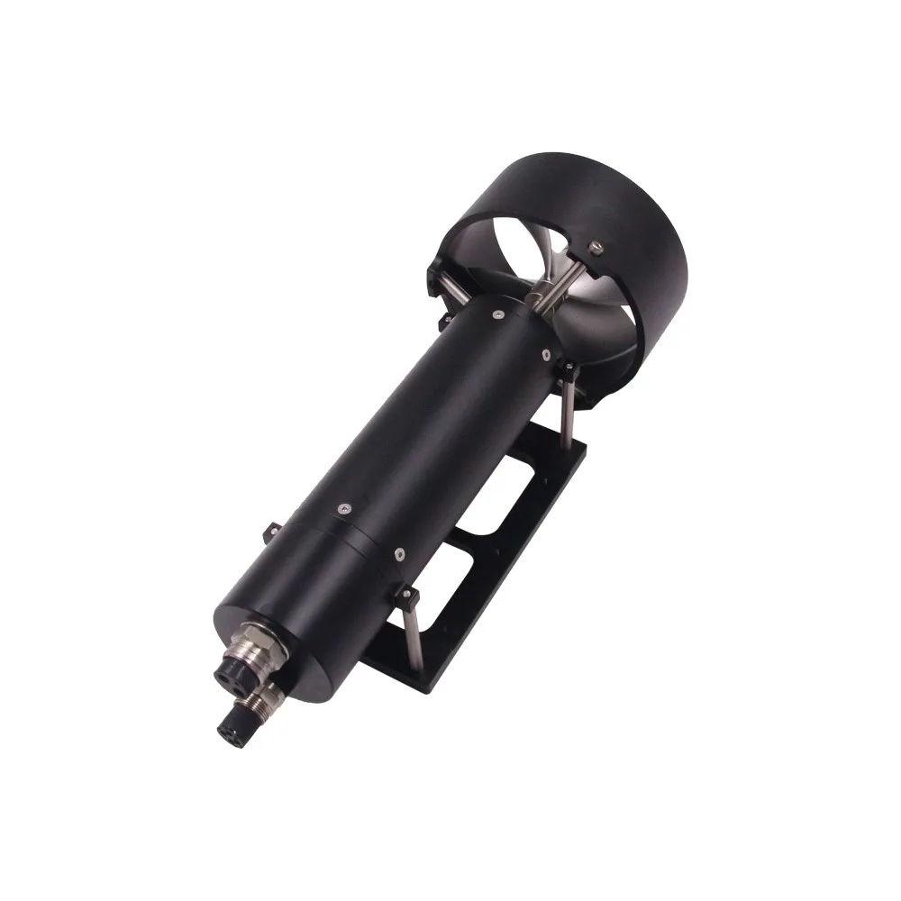 Propulsor submarino IPX8 30KG FATJAY KYI-30ET-RS485 48V Motor sin escobillas impermeable totalmente cerrado ESC incorporado para RC barco ROV