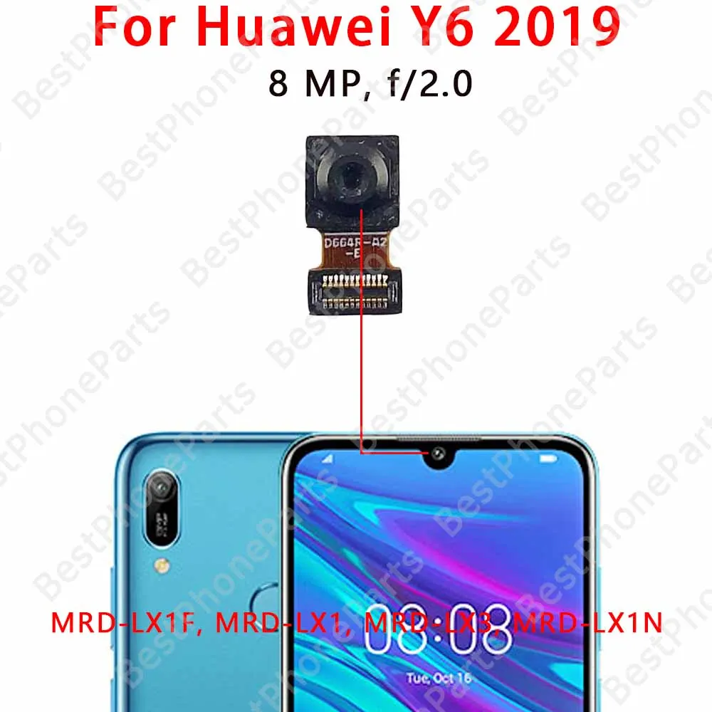 Y6 Prime 2019 Huawei Y6s Front Camera Huawei Y6 Prime (2019)/Y6(2019) Front Camera Replacement Original