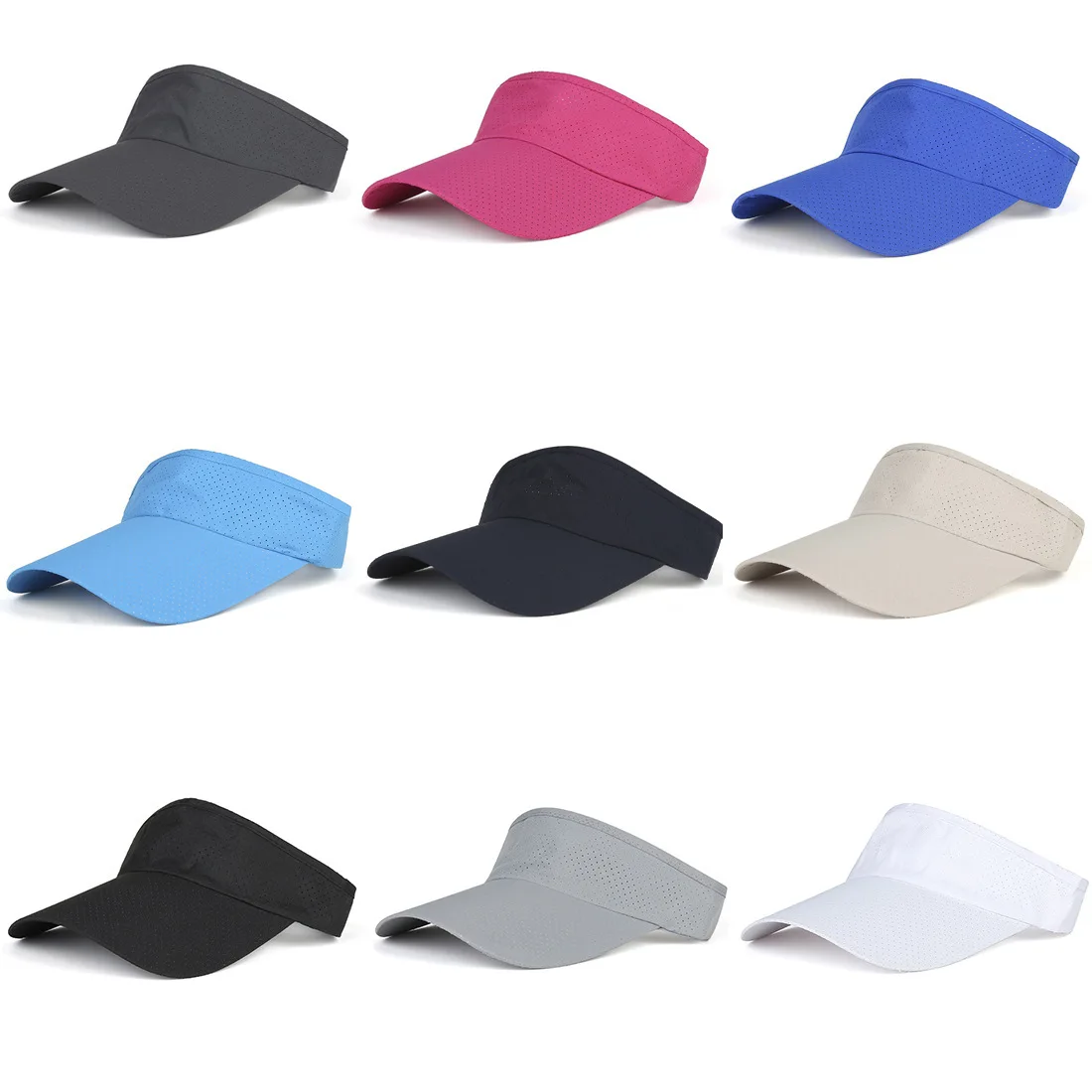 Individuell Bedruckte Logo-Baseballkappe für Damen mit Schnelltrocknungsfunktion und Einfarbigem Design, Sonnenschutz-Hüte für Herren, Offene Kappe mit Sonnenschutz – Detail 2