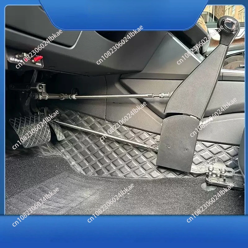 

C5 driving car assist device double lower limbs full hand control throttle brake modification accessories hand drive