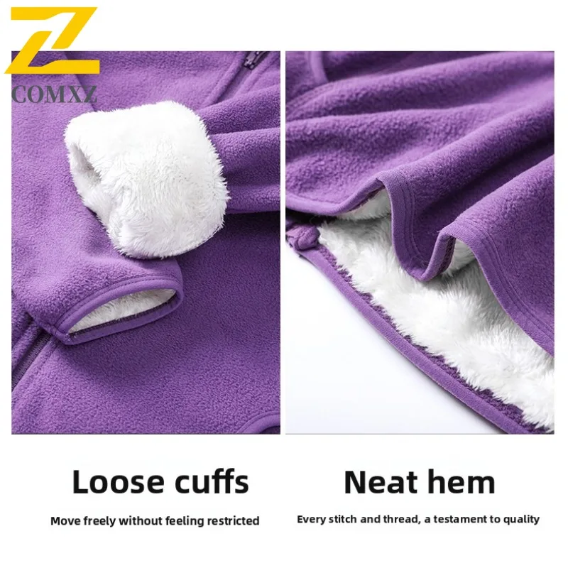 سترة جديدة للخريف للرجال من COMXZ، سترة واقية مريحة للأعمال، لون نقي، خفيفة الوزن، ملابس يومية #6