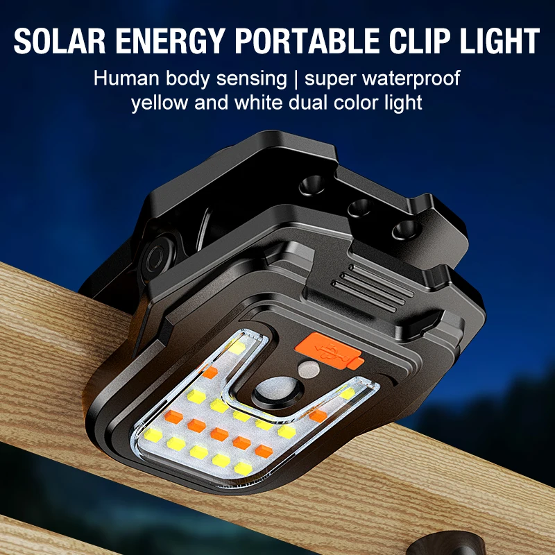 

Outdoor garden lamp clip lamp solar landscape lamp highlight LED lamp bead induction switch