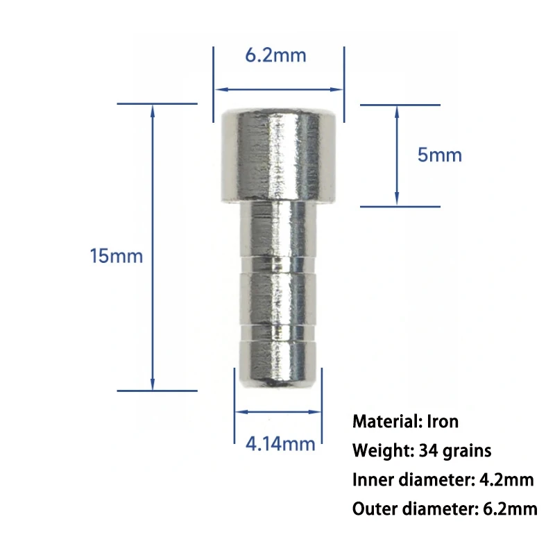 12/24pcs Archery Flat Arrow Nock Suitable For ID 4.2/6.2mm and OD 6.2mm/7.8mm Arrow Shaft Shooting  Accessories Equipment