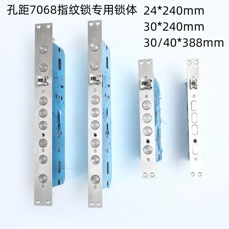 

Smart Lock Body Size 7068 7568 Stainless Steel Finger Print Lock Body For Door Lock Case Fittings