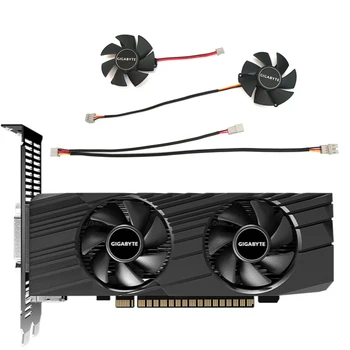 새로운 47MM 3PIN FS1250-S2053A FS1250-A1042A6FL GTX 1650 GPU 팬, Gigabyte GTX 1650 D6 OC 로우 프로파일 4G 비디오 카드 냉각 팬용