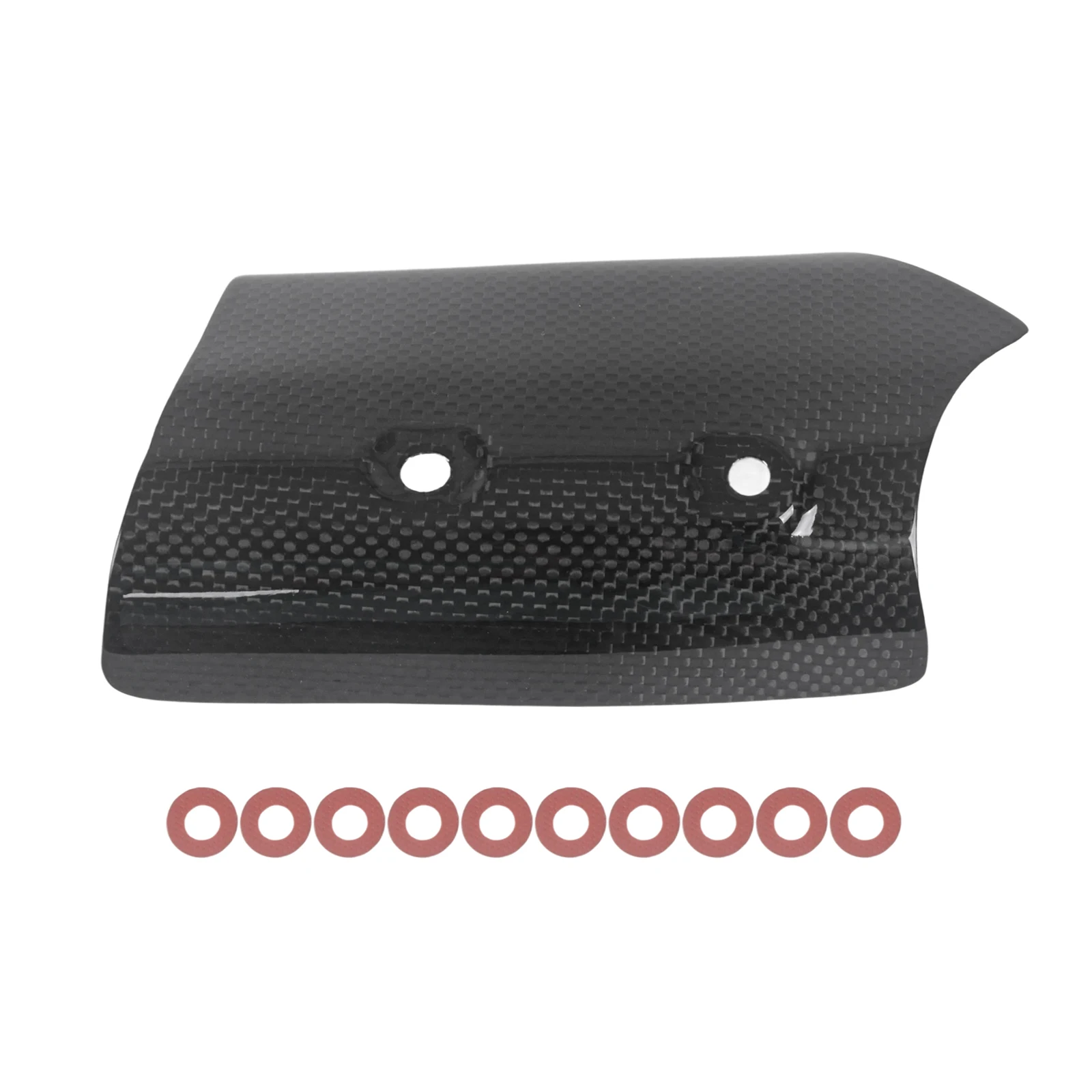 

Motorcycle For Ducati 848 1098 1198 Carbon Fiber Upper Heat Shield Exhaust Pipe Guard