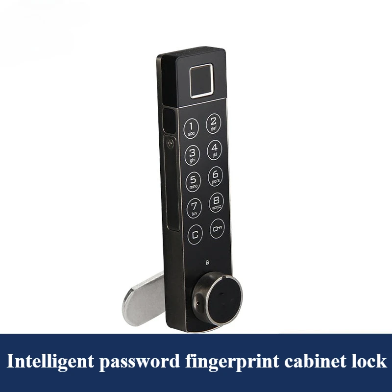 Fingerprint Drawer Lock Smart Electronic Code Cabinet Lock for Home Office Wooden Wardrobe