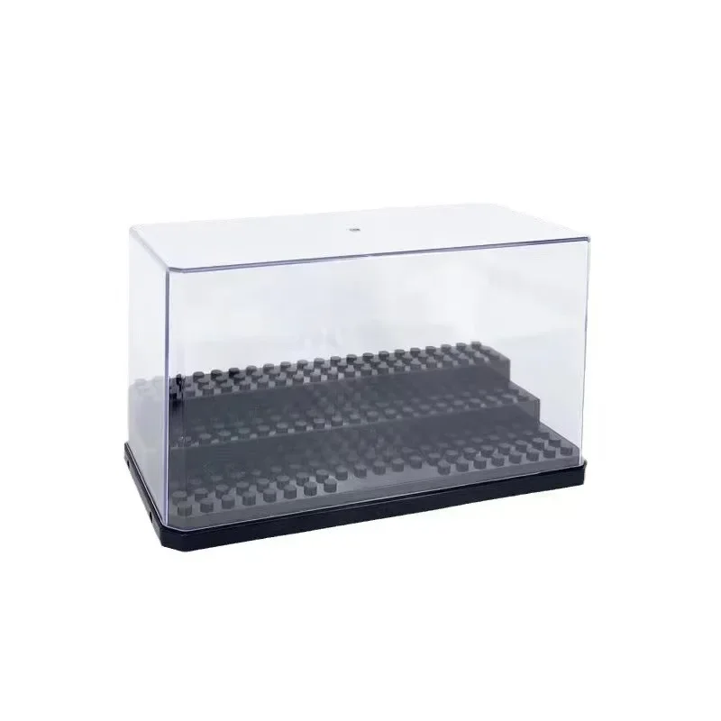 Compatible with Lego doll display box dust-proof storage transparent box small particle collection transparent cover. - view 4