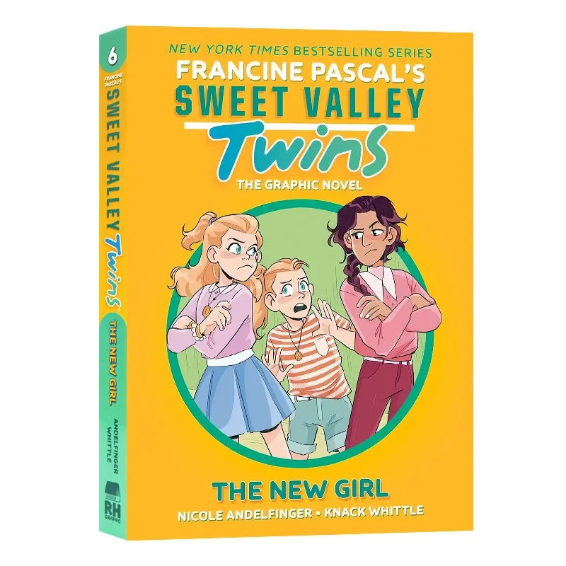 Sweet Valley Twins Vol.1/2/3/4/5/6 English Edition By Francine Pascal Children's Humorous Comic Book Series