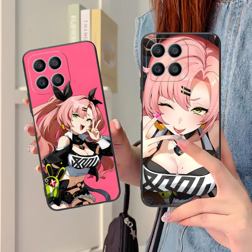 حافظة هاتف Zenless Zone Zero نيكول لهاتف Honor 90 80 70 60 50 30 20 10 9 8 7 Pro S SE Lite 5G غطاء طباعة ملون فاخر جدًا #3