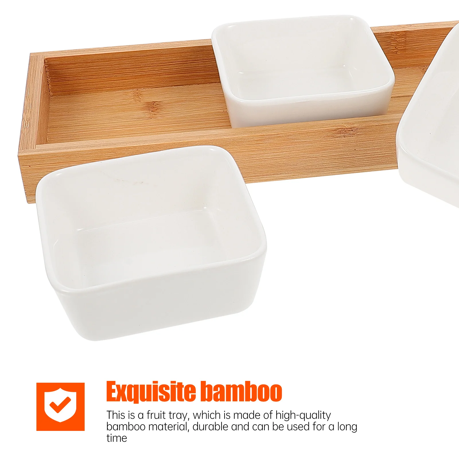 

1Pcs Ceramic Snack Storage Tray Creative Multi-Cell Fruit Plate Dried Fruit Display Desktop Storage Box Home Snack Tray