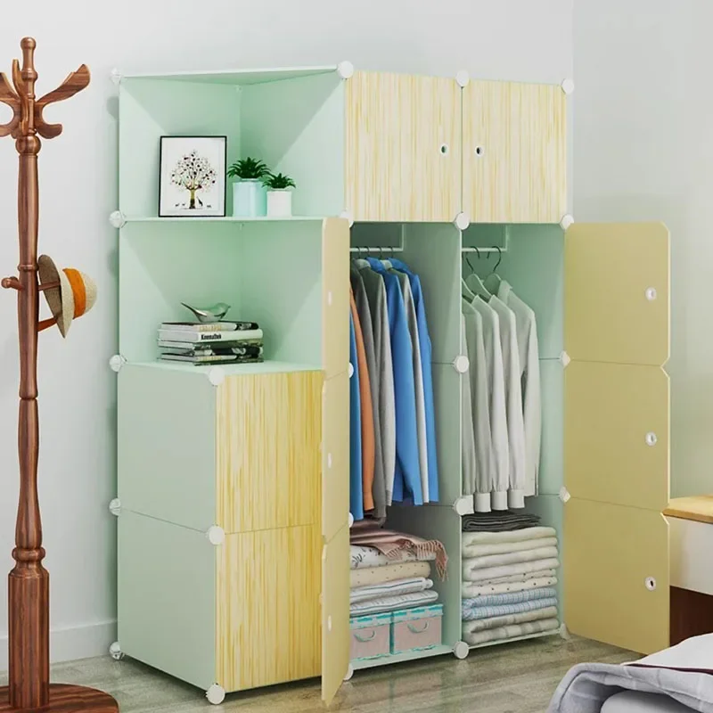 

Minimalist Nordic Closet Display Door Shelves Mobiles Fabric Placard Walk In Filing Wardrobe Dining Muebles Salon Furniture