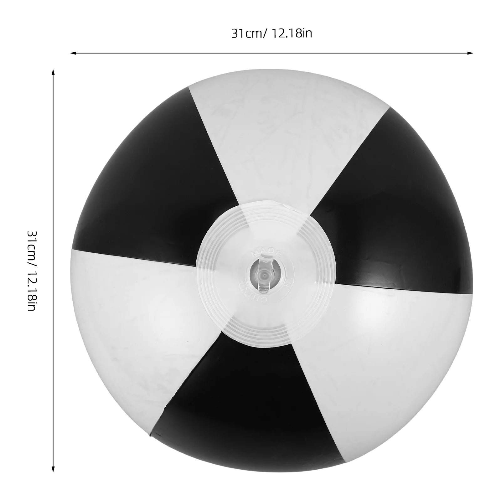 6 قطعة 36 سنتيمتر الملونة كرات الشاطئ القابلة للنفخ للأطفال الصيف بركة حفلة الحسنات في الهواء الطلق الفناء الخلفي ألعاب ألعاب الشاطئ بركة لعب للأطفال #5