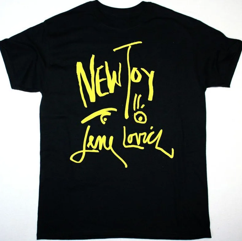 Vtg LENE LOVICH New Toy Cotton Black Full Size Men Women Shirt MM1417