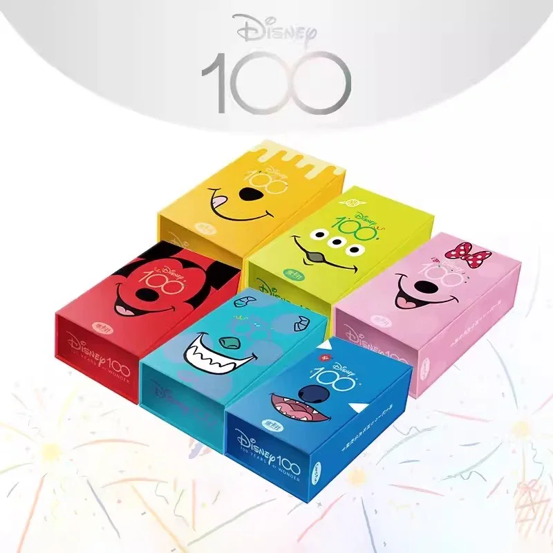 Disney's 100th Anniversary First Fun Collection Card Pixar/mickey Mouse Anime Peripheral Children's Toys Birthday Gift