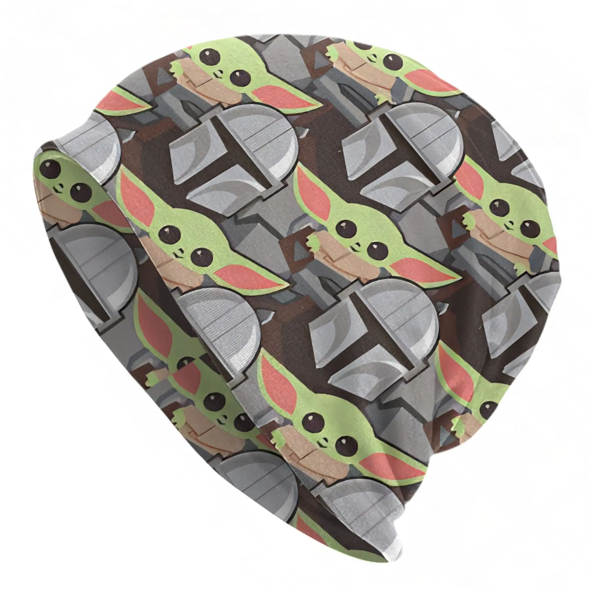 W-Warss Yoda Skullies Beanies Hats S-Stars Game Fashion Unisex Ski Caps Warm Thermal Elastic Bonnet Hat