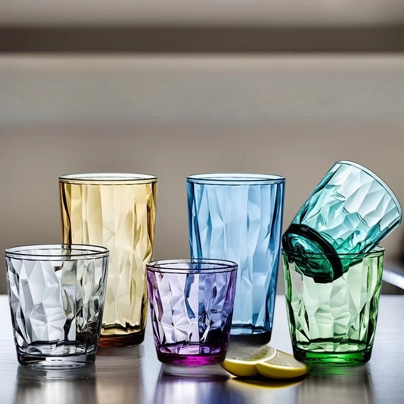 300ml Acrylic Water Cup, High Aesthetic Value, Heat-resistant Plastic Water Cup, Anti Drop, Commercial Restaurant Beer Cup