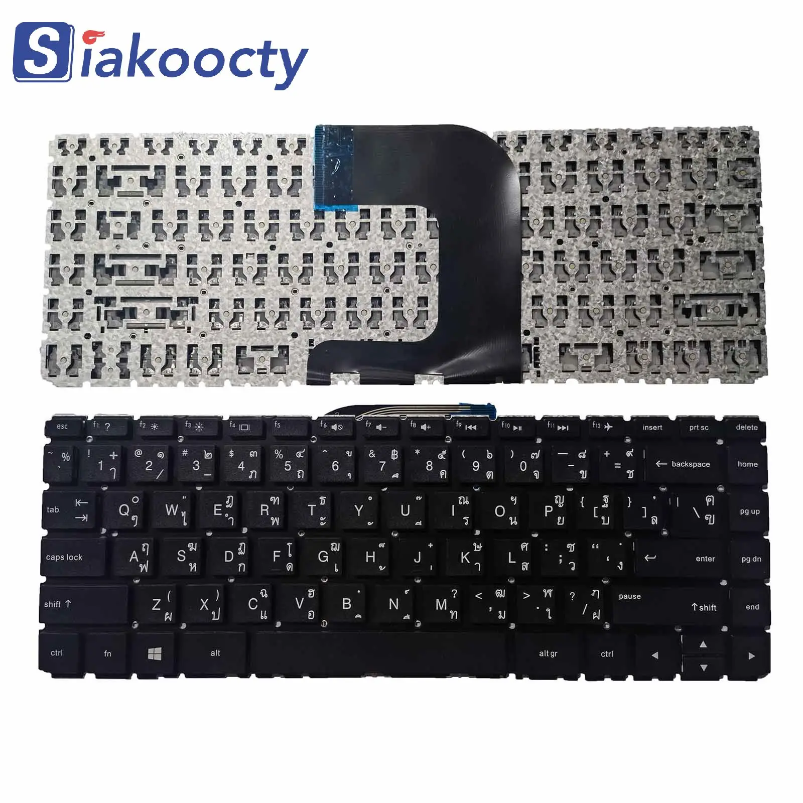 TI keyboard for HP 14-AC 14-AF 14-AQ 14-DF 14-AM TPN-I119 TPN-I124