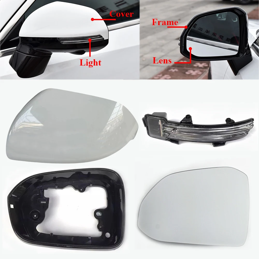 

Корпус зеркала заднего вида с подогревом, крышка, рамка, стеклянная линза для Jetour Dashing 2022 2023 2024