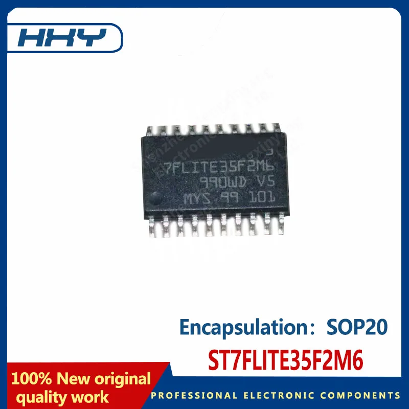 5pcs   ST7FLITE35F2M6 package SOP20 microcontroller chip