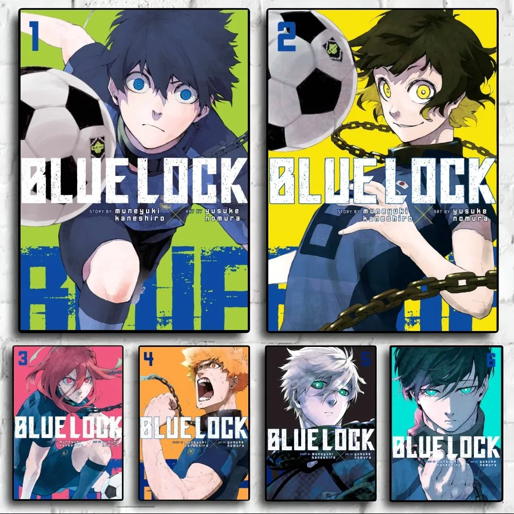 Bilibili Blue Lock Poster Wall Pictures For Living Room Fall Decor