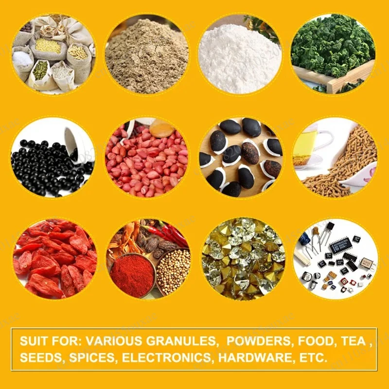 110V/220V Automatic Quantitative Sealing Machine 1-50g Tea Bag Packer Powder Granule Weighing Filling Machine