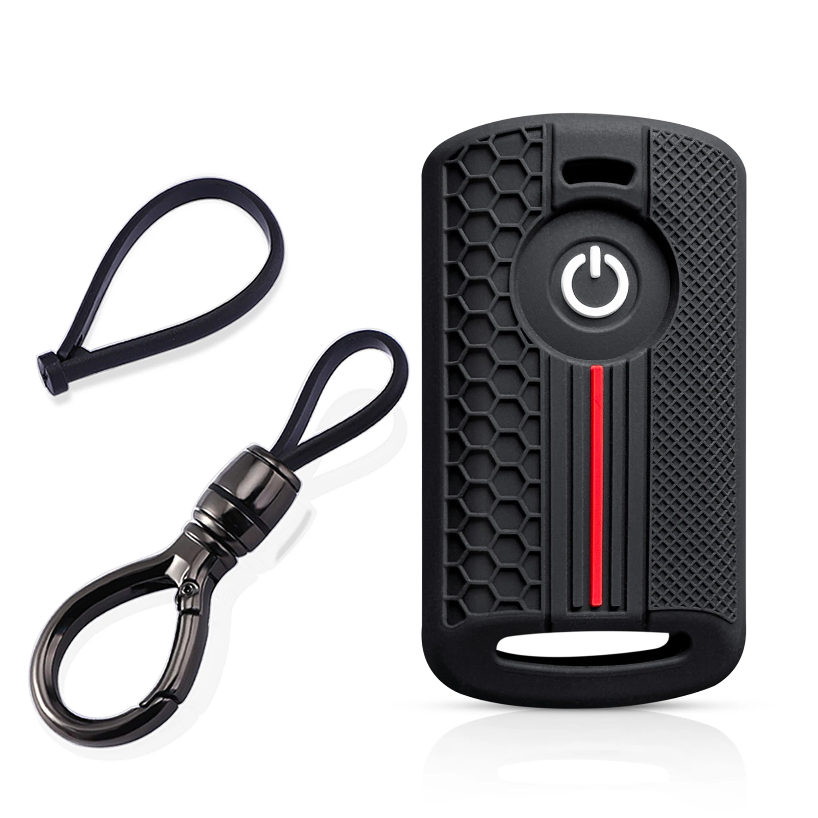 لياماها XMAX300 NVX155 Nmax توربو 160 2025 Xmax 250 Xmax 125 Tricity 300 دائم سيليكون مفتاح الغطاء الواقي