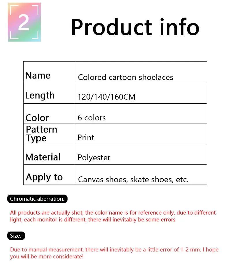 Flache Schnürsenkel für Sneaker, Tennisschuhe, Regenbogen-Schnürsenkel mit Muster, für Damen, Herren und Kinder, Schuhzubehör – Detail 6