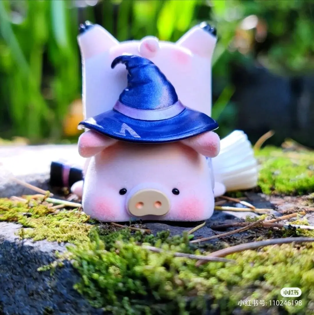 Lulu The Wizard Magic Series Lulu Pig Blind Box Action Figure Toys Dolls Surprise Mystery Box Cartoon Decor Toys Children  Gift