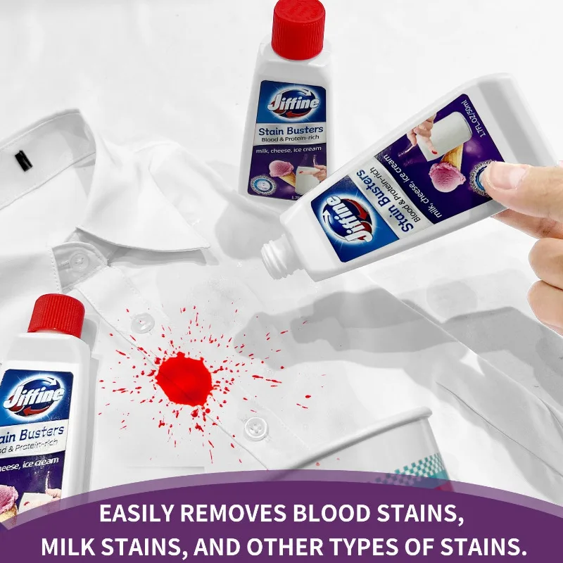 Women's Blood Stain Remover  Laundry Detergent Oxi Cleaner for Period Underwear LingerieSheets Mattress Bedding Fabric