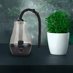 Reptile Humidifier Terrariums Humidifier 3L with Extension Hose Slient Reptile Fog Machine Mister Reptile Fog for Enclosures