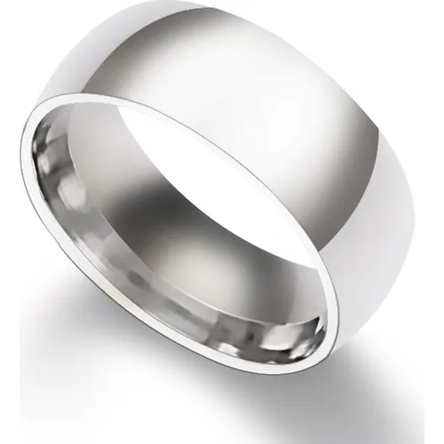 Jewelry Shop 8 mm Thick Classic Men 'S women 'S Unisex Steel Wedding Ring 3 Color CL19