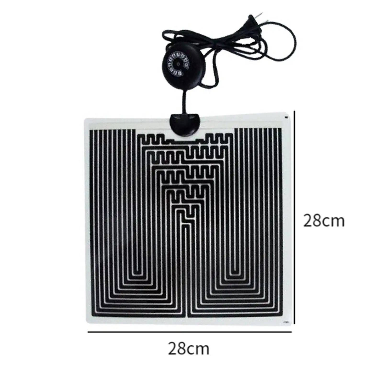 Reptile Heating Pad Portable Adjustable Temperature Under Tank Terrarium Heating Mat for Snake Turtles Frogs Gecko Tortoise view 6