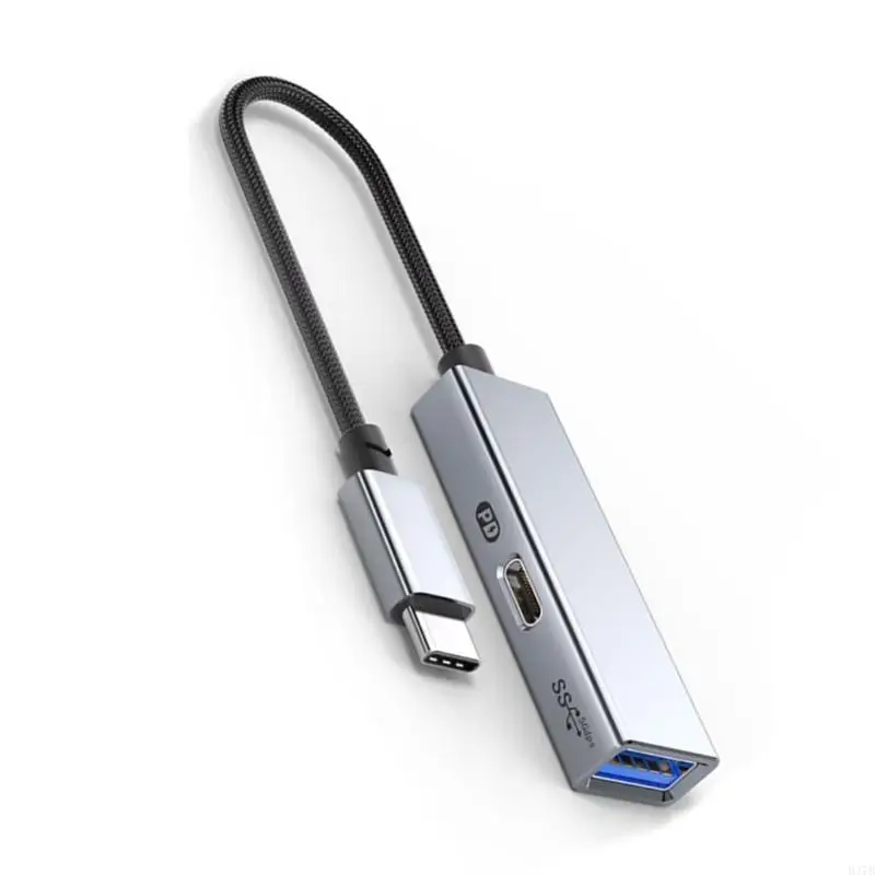 H37B USB ke USB C Adapter USB C Jalan ke USB 3.2 USB C OTG Converter Untuk Telepon