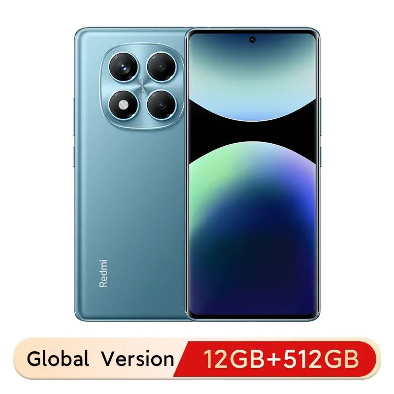 Global Version Xiaomi Redmi Note 14 Pro 4G Smartphone 256GB 512GB MediaTek Helio G100-Ultra 200MP AI Camera 45W Turbo Charging