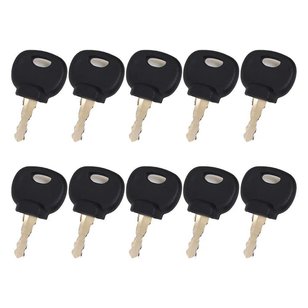 10pcs Keys 14603 14607 Construction Machinery Keys 1460314607 For BOBCAT For BOMAG Automotive Interior Car Accessories