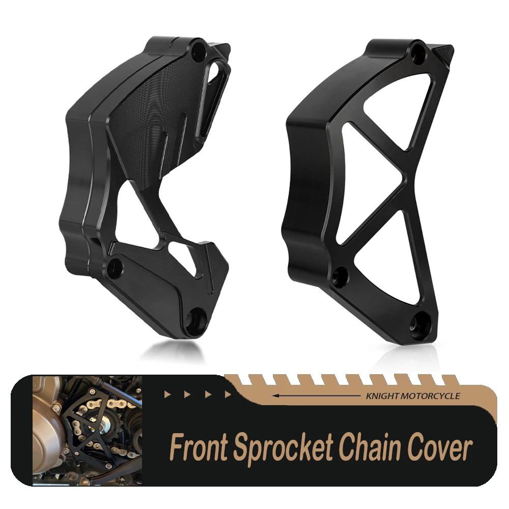 Motorcycle Front Sprocket Chain Cover Guard Protector Accessories For Husqvarna Svartpilen 801 Svartpilen801 2024 2025 2026