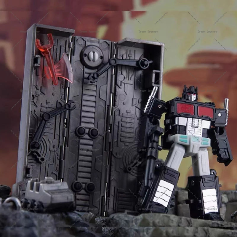 

Spot Doctor Wu DWE04B Черный Optimus Маленькая колонна Оригинальная минимальная игрушка-трансформер Mecha в масштабе