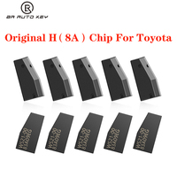 Original H 8A 128Bit Transponder Ceramic Chip for Toyota Camry Corolla Hilux Fortuner  Innova 2015 2016 2017 2018