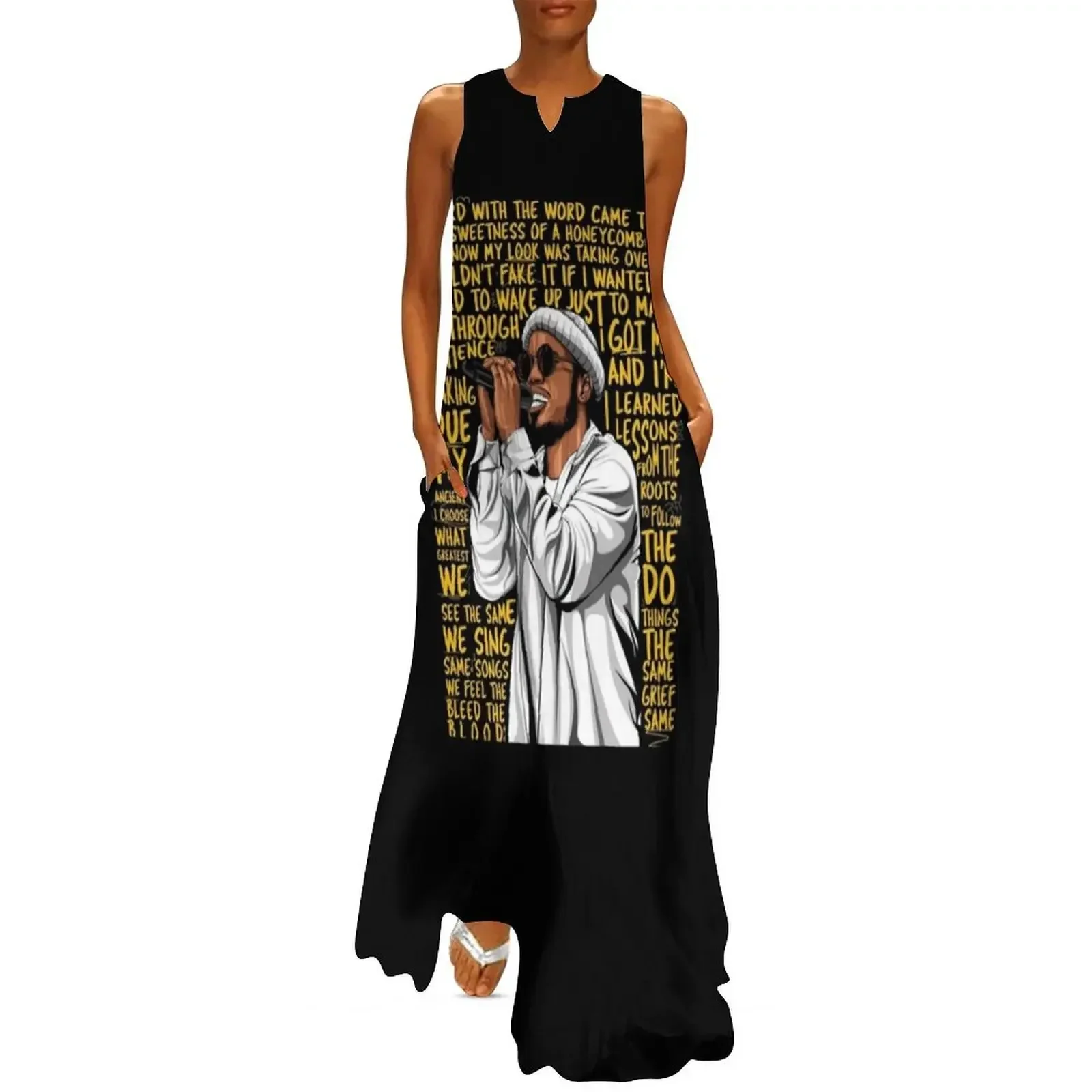 

ANDERSON PAAK Long Dress Summer dresses for women elegant dresses plus sizes Women's summer long dress Dress