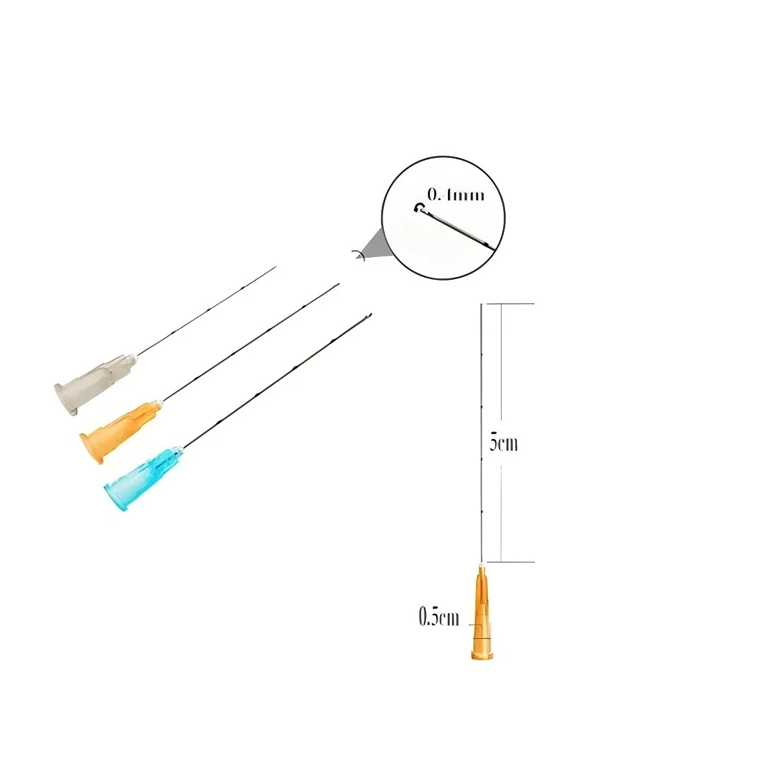 Fabrik Einweg-Kanüle mit stumpfer Spitze, 14 G, 90 mm, 22 g, 23 G, 25 G, 27 G, 18 G, 30 G, 50 mm, stumpfe, feine Canüle, Mikro-Kanüle mit stumpfer Spitze, Werkzeugteile