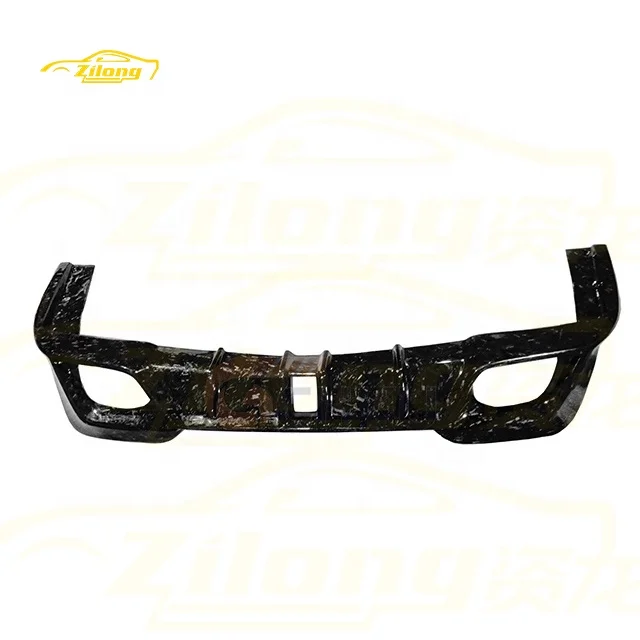 For BMW 3 Series G20 G28 Rear Bumper M-Edition Upgraded CMST Style Carbon Fiber Rear Diffuser