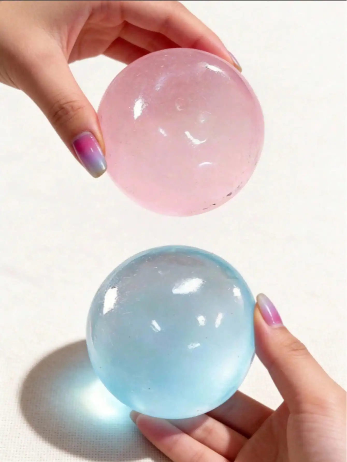 1pc/2pcs 6cm Round Malt Squeeze Toy, Ideal For Holiday Gifts, Fun & Cute Gifts, Birthday Gifts, Easter Gifts, Halloween Gifts, Christmas Gifts, Party Favors, Sensory Toys, Squishy Toys, Needo, Fidget Toys, Squishies, Stress Toys