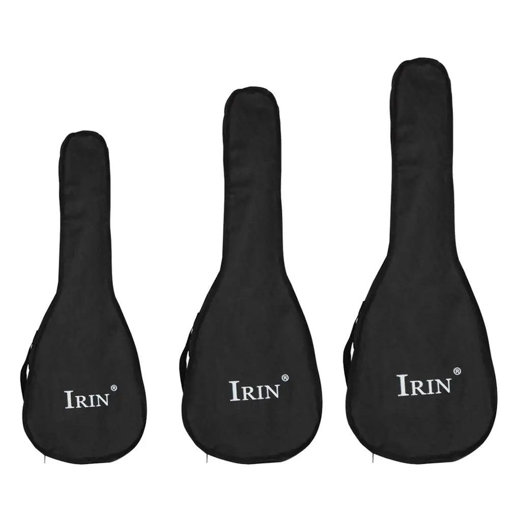 Ukulele Guitar Gig Bag Oxford Cloth Lightweight Portable Carry Bag Black Accessory for Ukulele with Cover