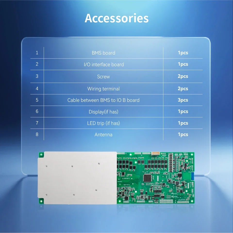 PACEex 16S 100A Active Equilibrium BMS for Lithium Battery LifePO4 with Short Circuit Protection Function